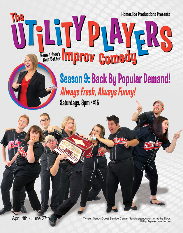 improv comedy sands reno entertainment homeslice productions utility players murder mystery